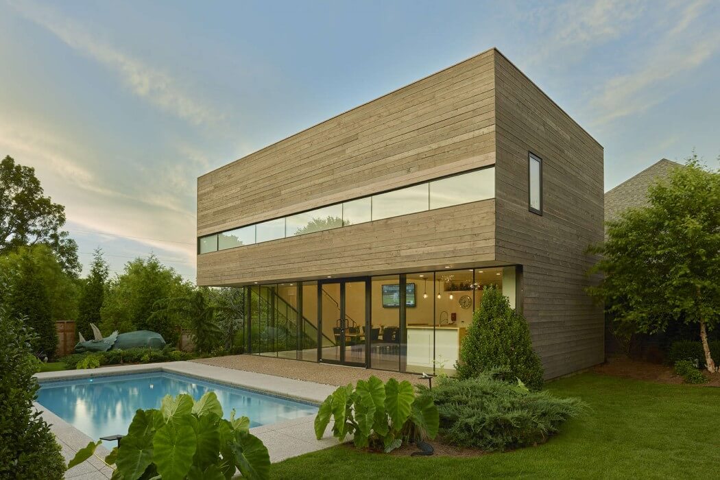 Srygley Poolhouse by Marlon Blackwell Architects