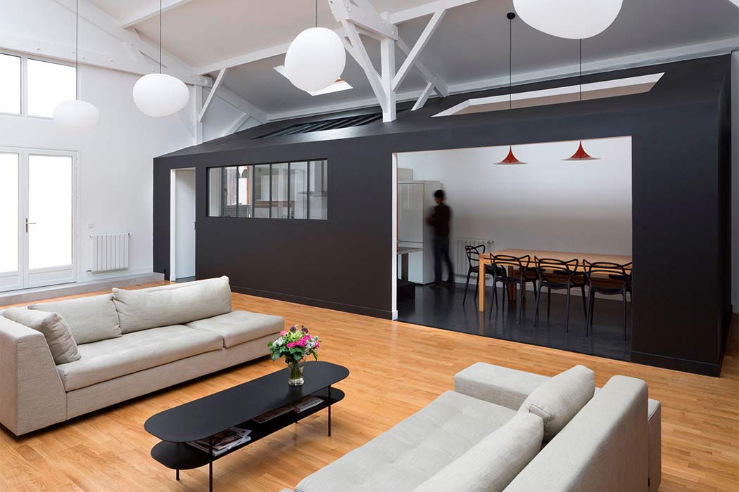 Parisian Loft by Agnès et Agnès