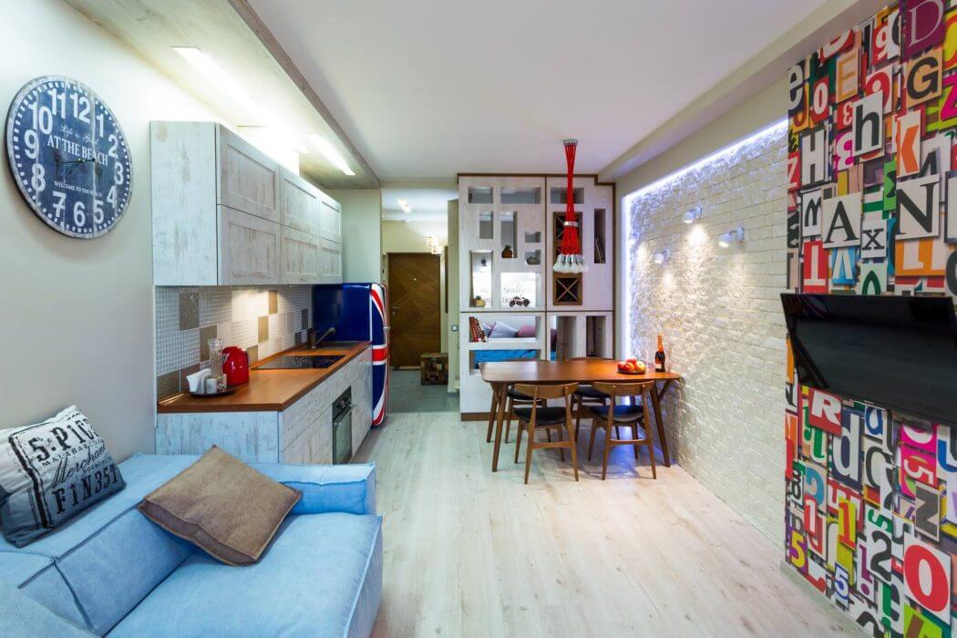 Tiny Apartment in Kiev by Art Studio - 1