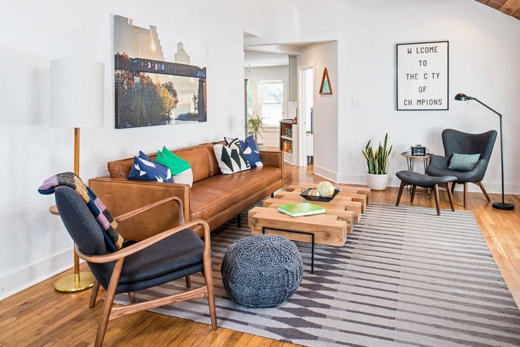 Bachelor Pad by Christen Ales Interior Design