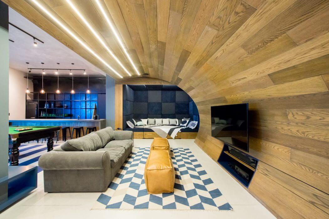 Man Cave by Inhouse Brand Architects