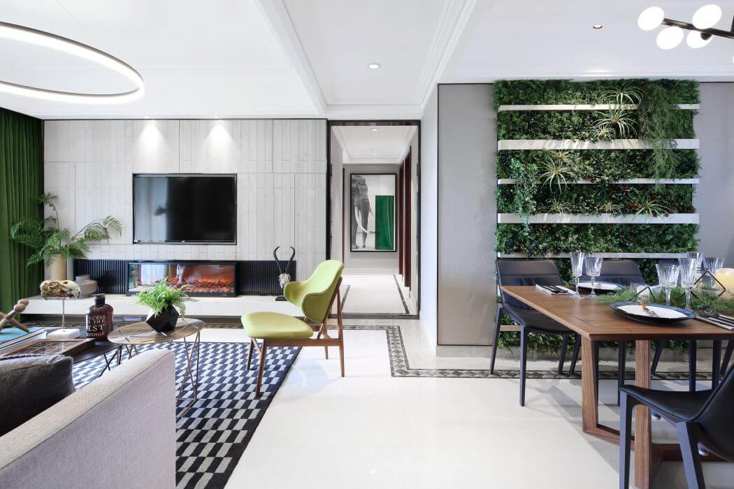 Apartment in Foshan by C&C Design Group