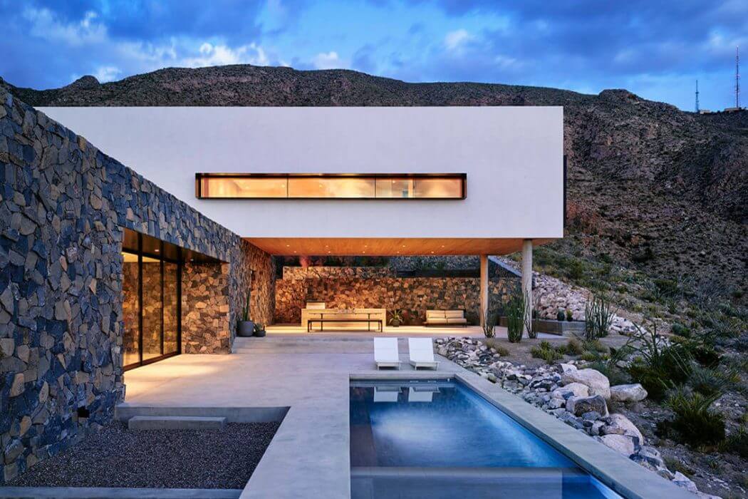 Franklin Mountain House by Hazelbaker Rush