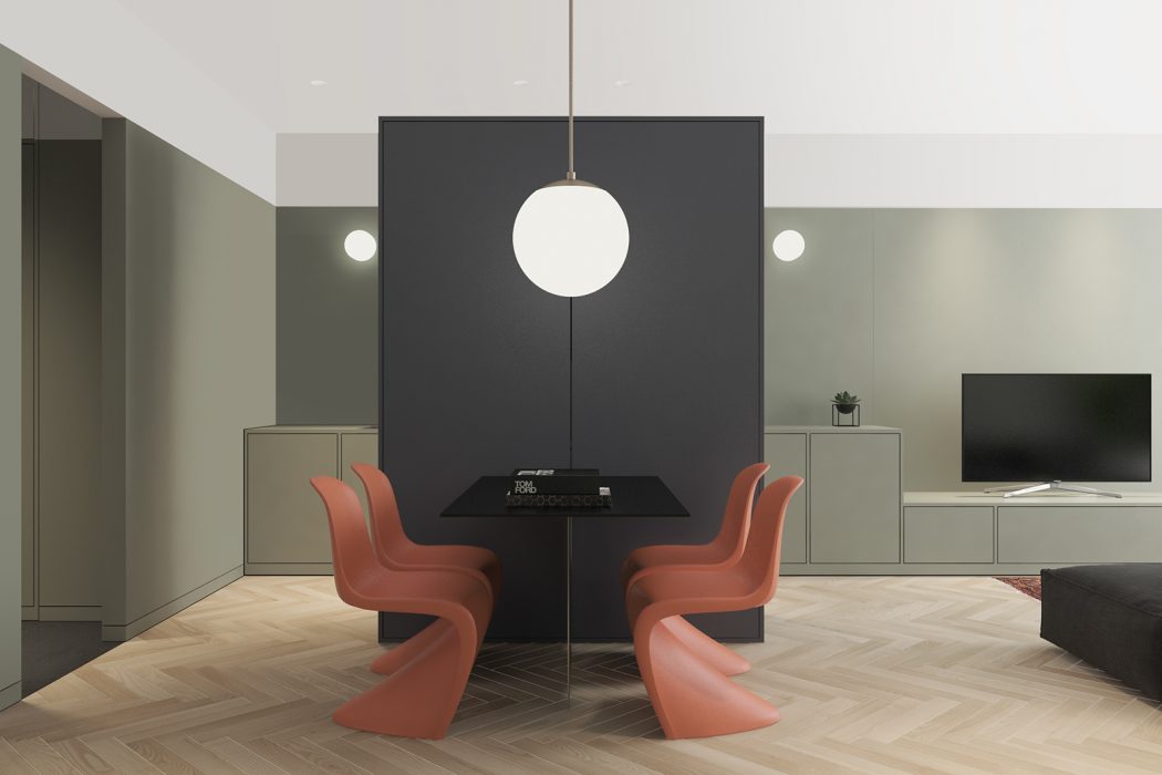 Apartment in Kiev by Emil Dervish and Iya Turabelidze