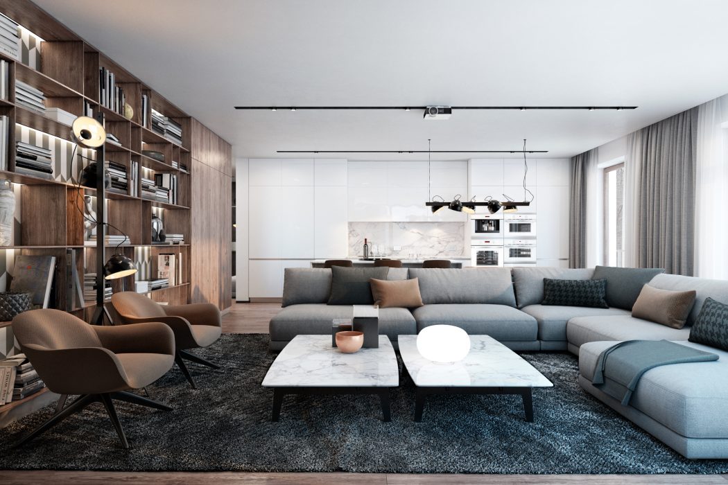 Interior for a Young Family by Diff.Studio