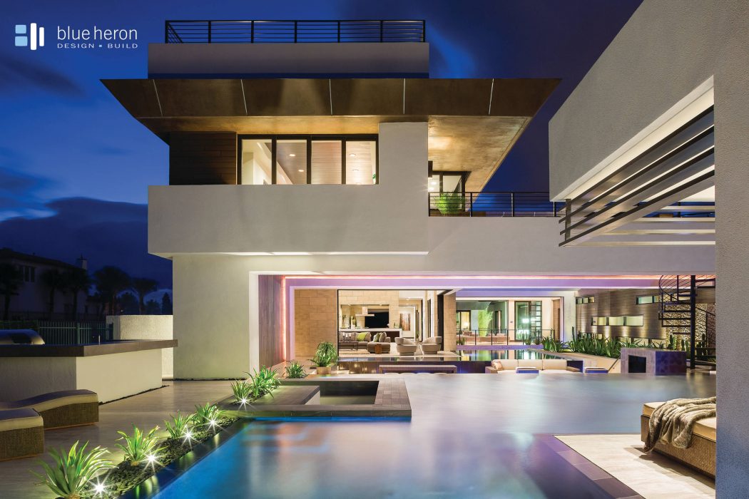 Home in Henderson by Blue Heron Design-Build
