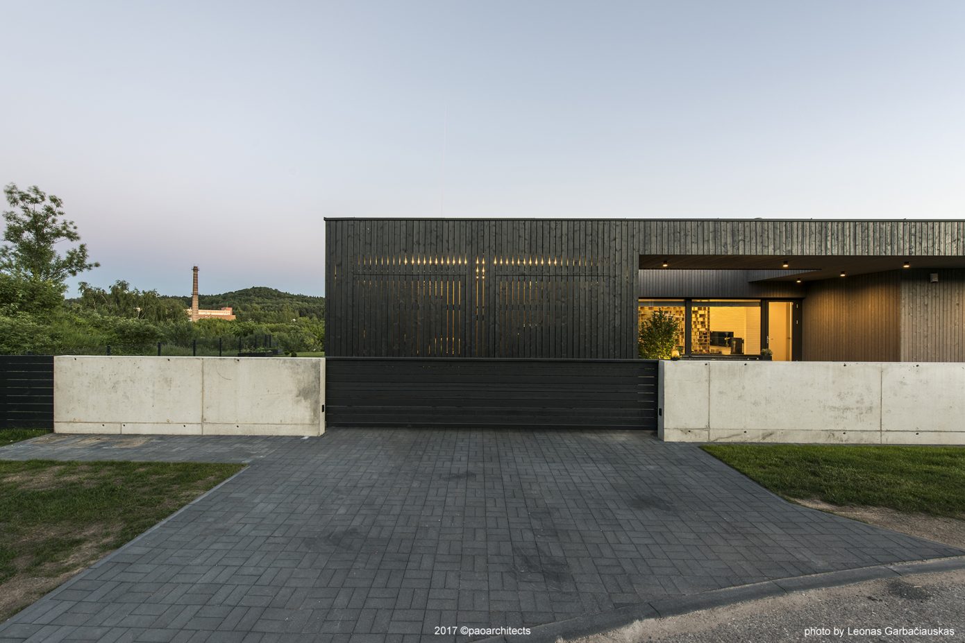 The Black Box House by Pao Architects