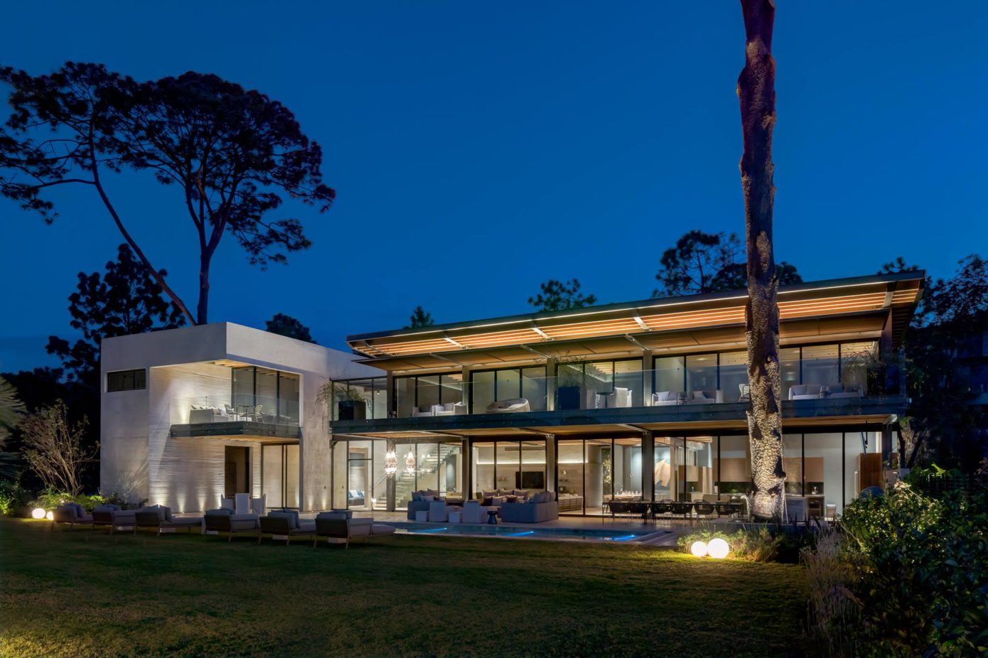 casa vista al lago