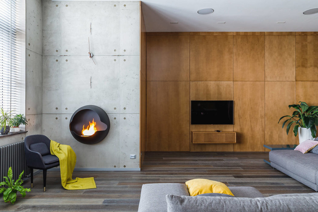 Modern Apartment by Andrei Popov