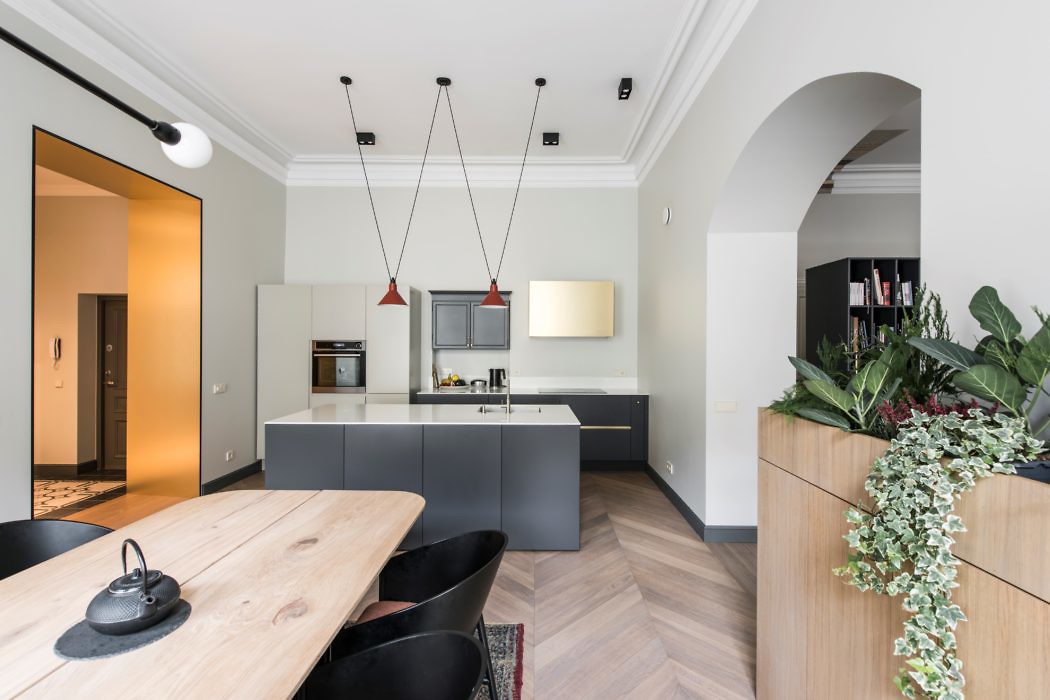 Apartment in Vilnius by Kristina Lastauskaitė-Pundė