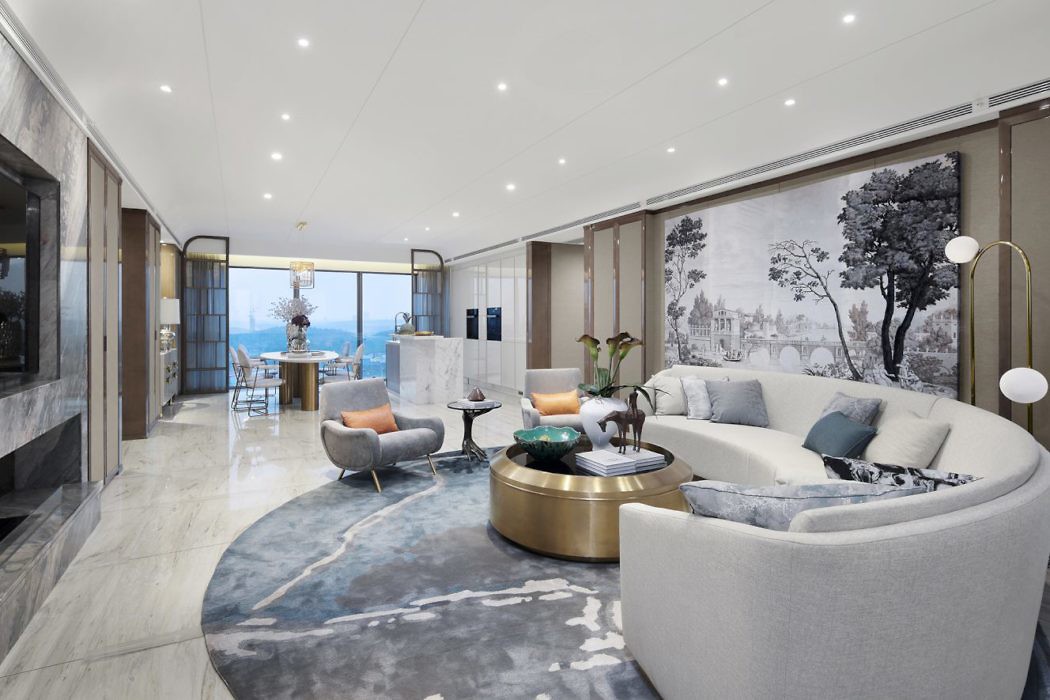 Luxurious Apartment by Shenzhen Qianxun Design