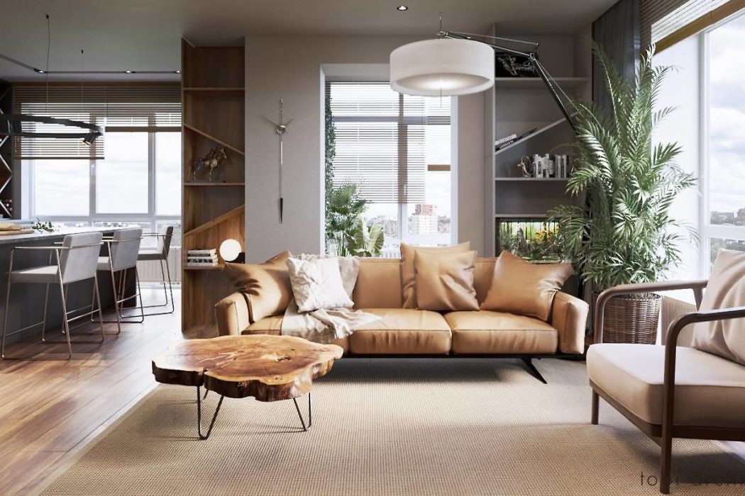 Dnipro City Apartment by Tobi Architects