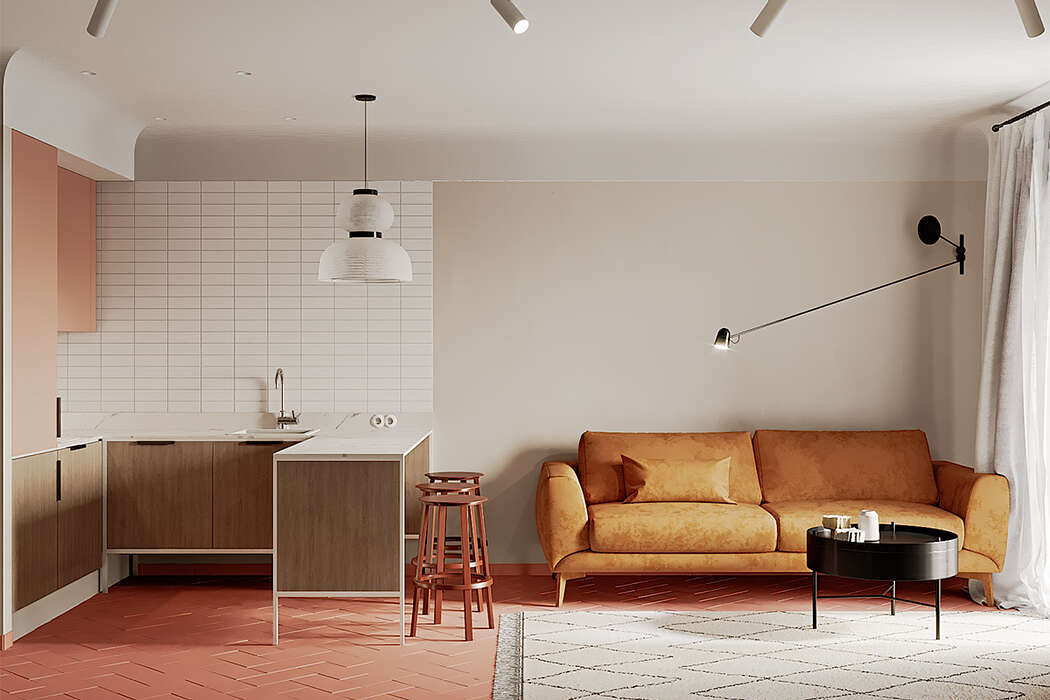 Small Apartment by Lena Budantseva