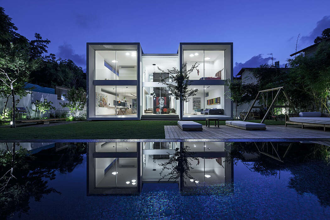 Floating Tubes House by Anderman Architects