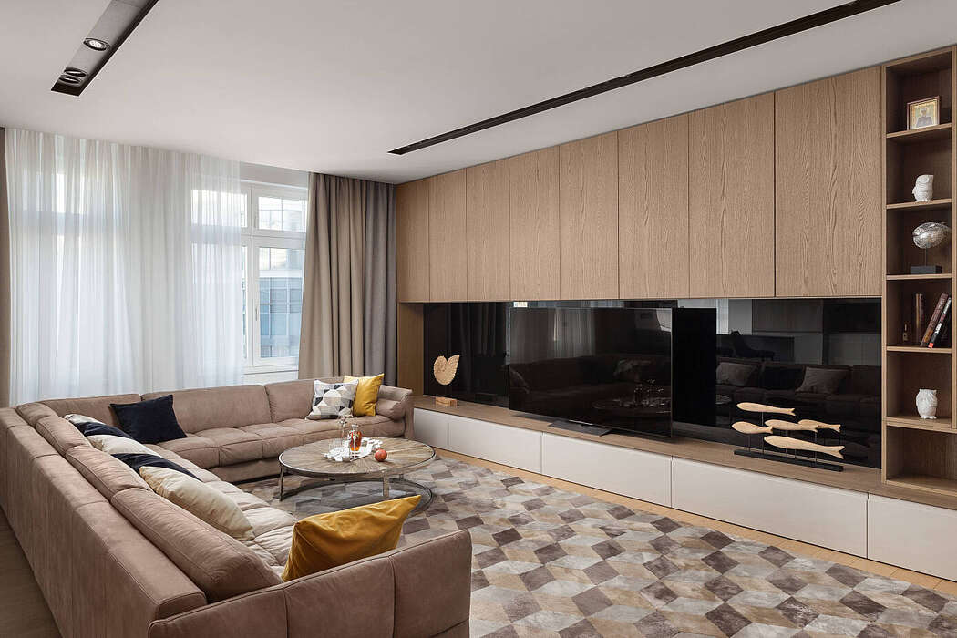 Apartment in Nizhny Novgorod by Sergey Shulik and Lyudmila Maruseeva