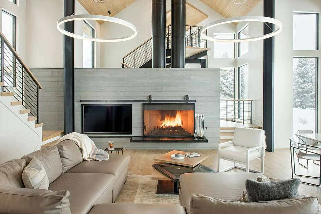 Bridger Canyon Residence by Faure Halvorsen Architects