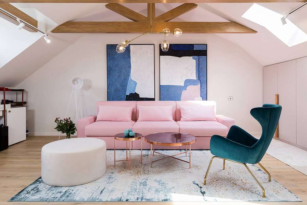 Pink Drops by Jooca Studio