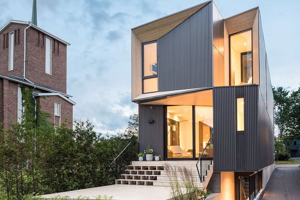 Tesseract House by Phaedrus Studio