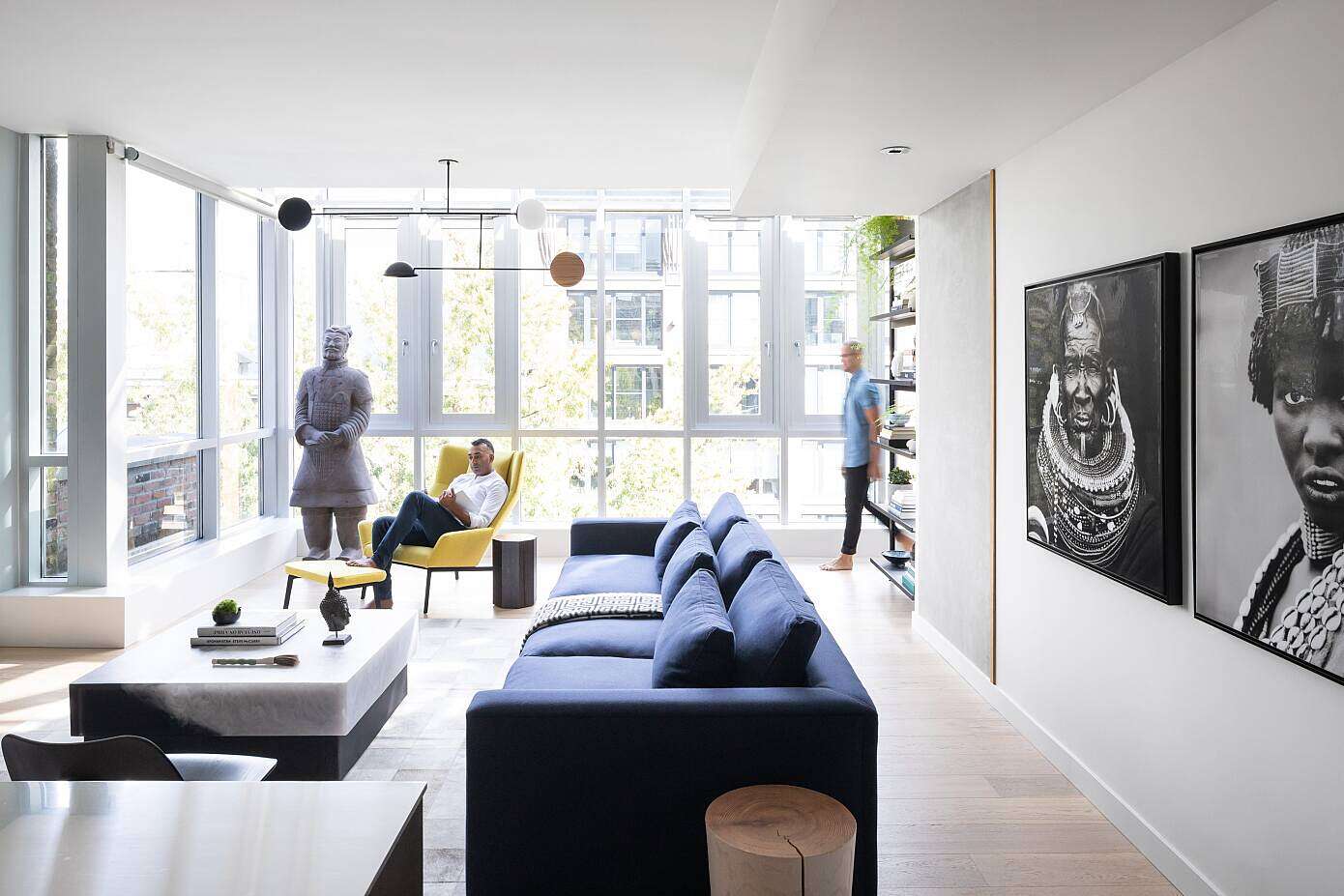 001moderngastownpenthouseplaidfox HomeAdore