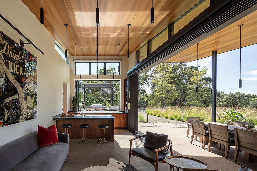 Napa Pool House by Bevan + Associates
