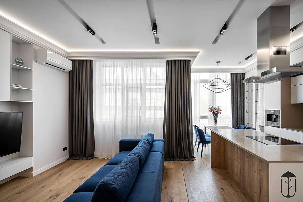 Apartment in Kiev by Dinara Yusupova