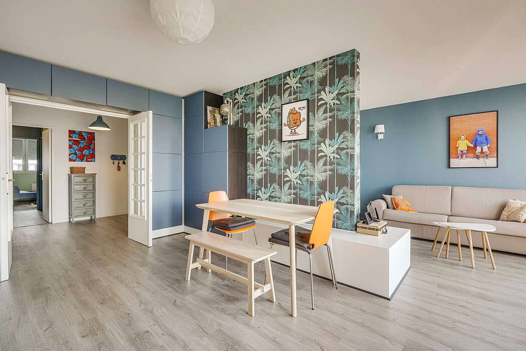 Apartment in Villeurbanne by MOKA