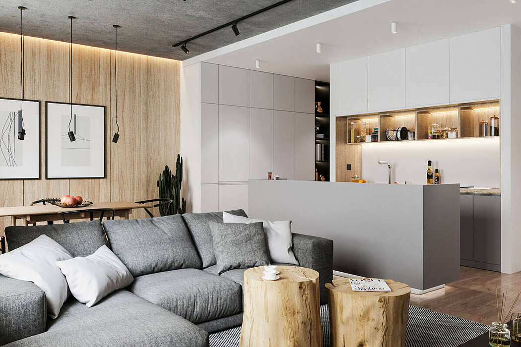 Modern Apartment by Bellas Artes