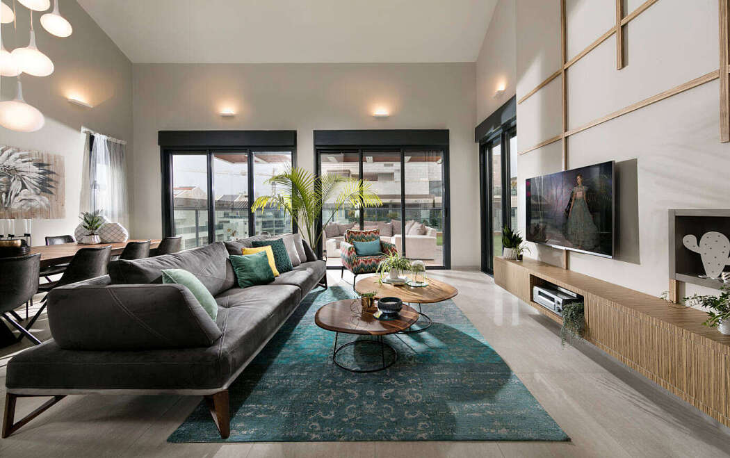 Duplex Kfar Saba by Tammy Eckhaus Interior Design - 1