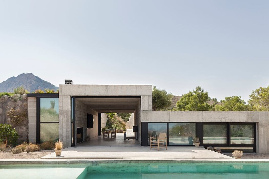 House on Mount Maigmó by alfredopayanoname29