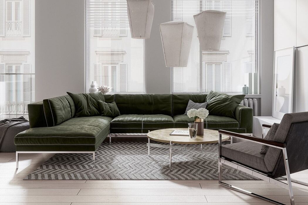 Hard White Apartment by ALIVE design