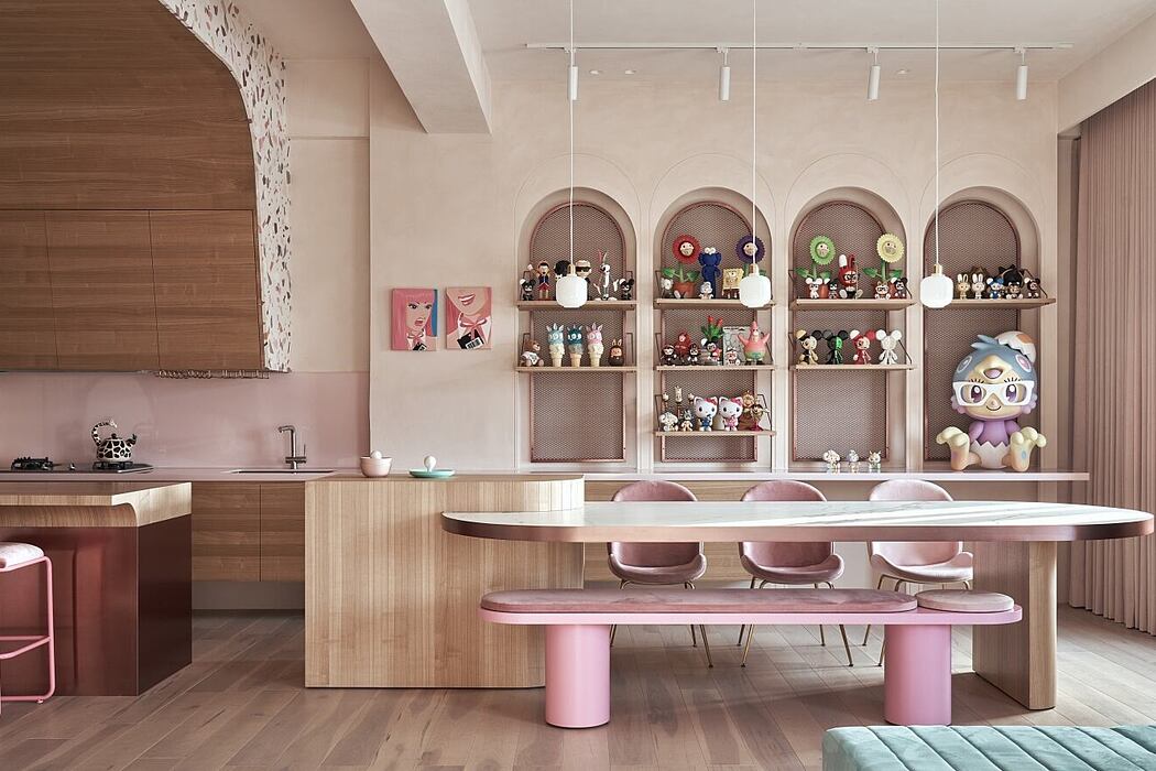 Cats’ Pink House by KC Design Studio