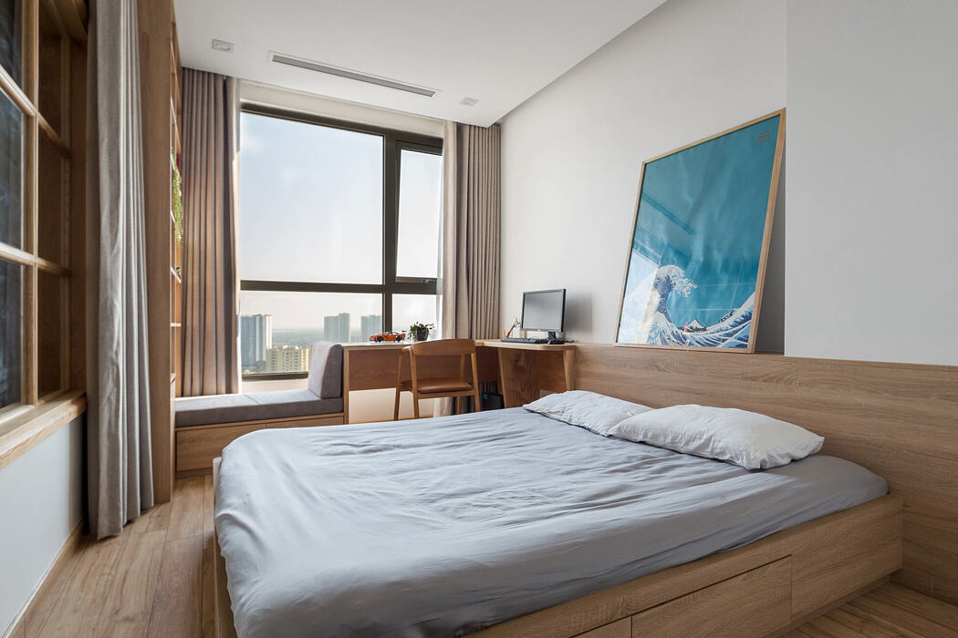 Japandi Apartment by Boring City