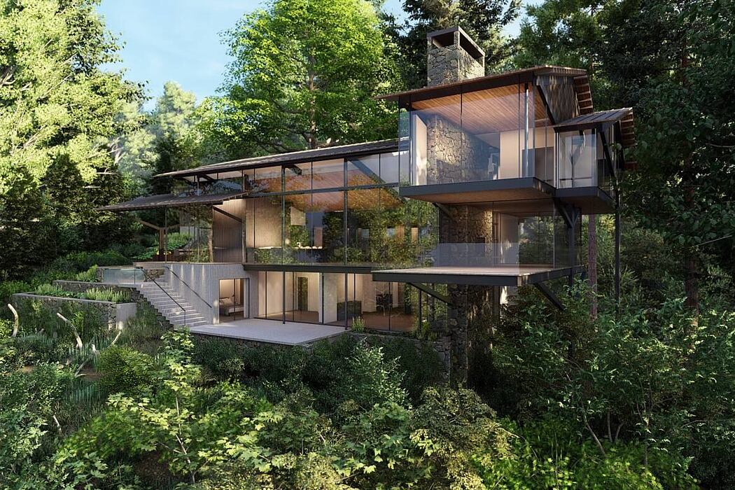 Blue Ridge House by 3 North