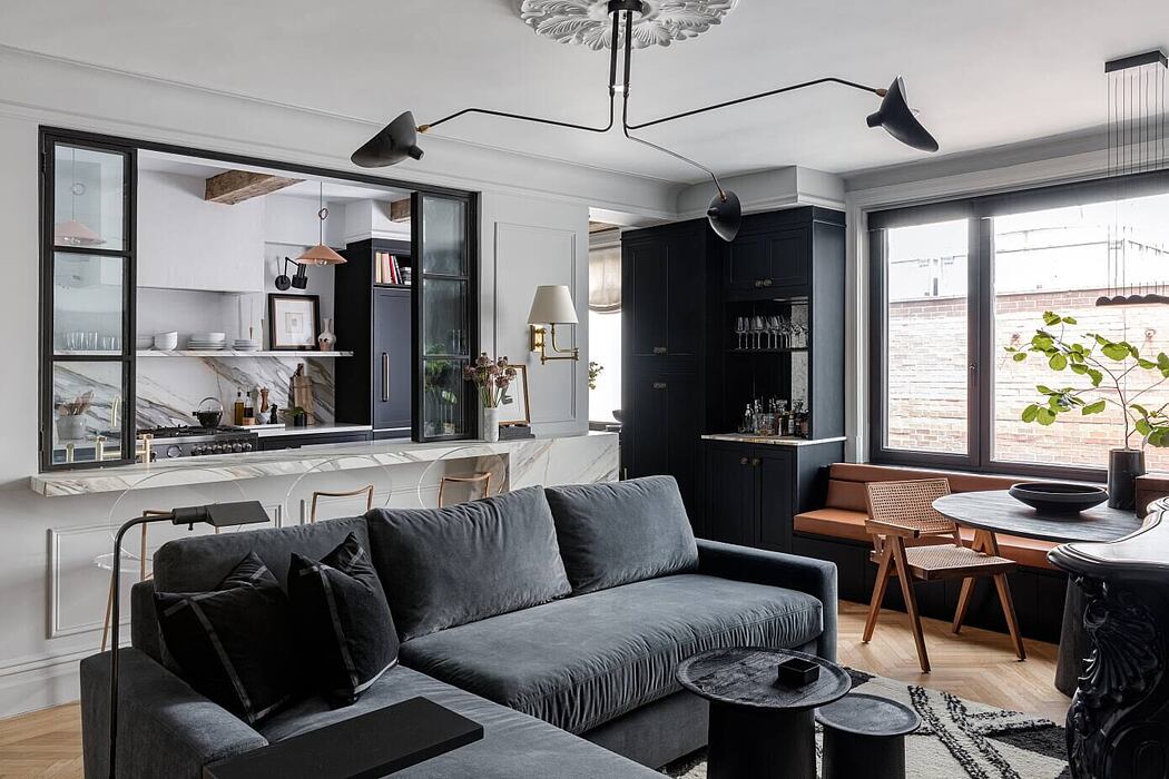 Upper West Side Apartment by Crystal Sinclair Designs