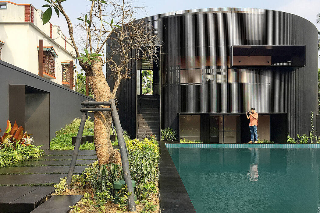House of Sweeping Shadows by Abin Design Studio