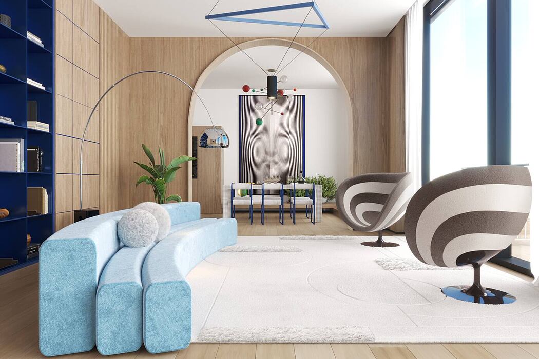 Apartment in Tribeca by Natalia Enze