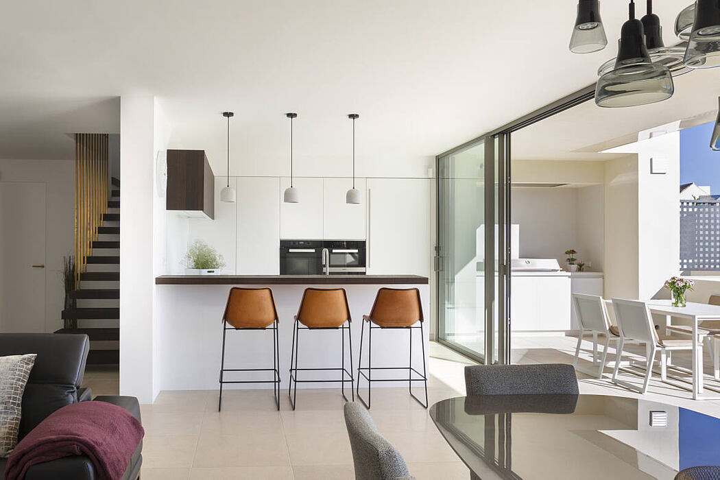 Los Flamingos Penthouse by Alejandro Gimenez Architects