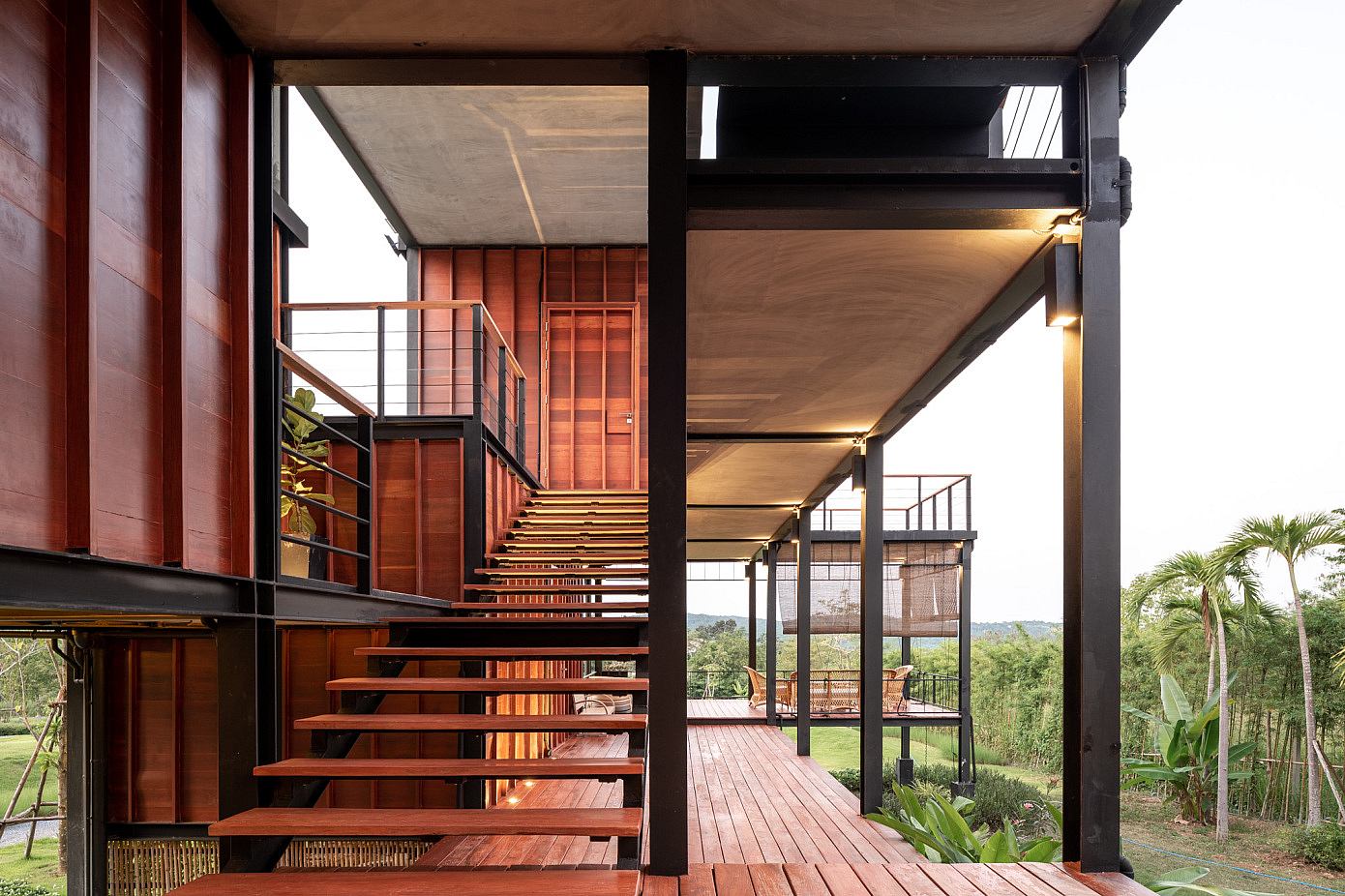 Binary Wood House by TA-CHA Design